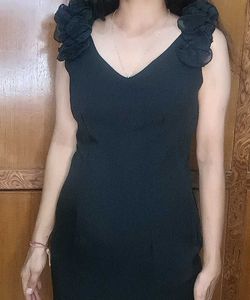 Imported Black Mini Dress