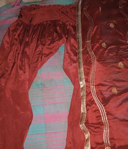 Beautiful Patiala Salwar With Heavy Dupatta