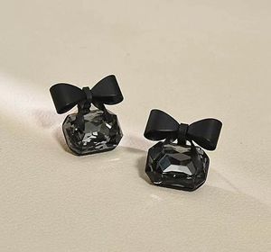 Bow Crystal Earrings