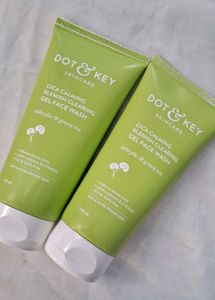 Dotandkey Cica Calming Facewash ☘️