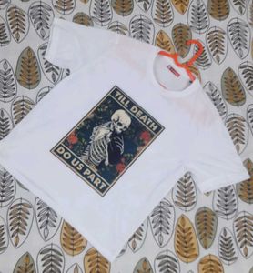 Grunge Till Death Do Us Part Baggy Fit T Shirt