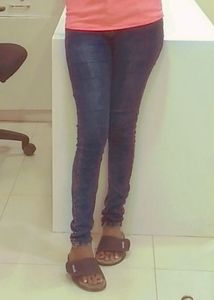 KLM Skinny Jeans, Shaded Blue, Size 28, Just 399/-