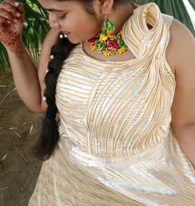 Designer Haldi Dress For Bride 👰 |   Ghaghra With