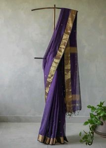 New Women Cotton Silk Sarees