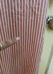 Zara Striped Shirt Dress For Party