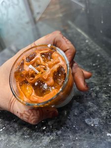 Cold Brew Candle Glass