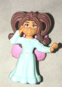 Vintage Plastic Fairy Figurine - A Delightful