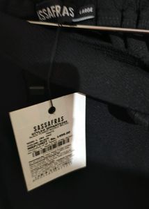 Black Trouser Wide Leg