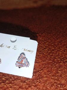 Triangle Stud Earrings