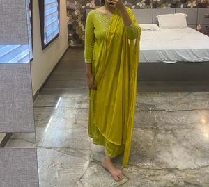 Elegant Straight Salwar Suit Full Set