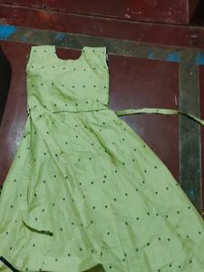 Green Polka Dot Dress