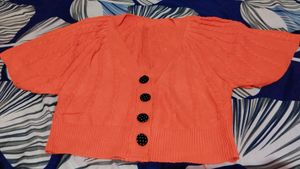 Strechable Solid V Neck Casual Women Crop Top