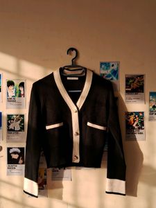 Korean Style Cropped Cardigan