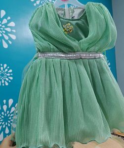 Mint Green Party Dress