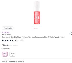 Sol De Jeneiro Cheirosa 40 Body Mist 90 Ml