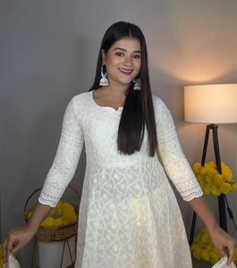 Chikankari Plazoo Set 🤍