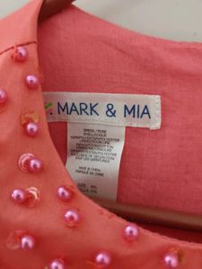 Cute Coral Party Dress