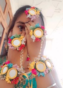 Floral Jewellery Set