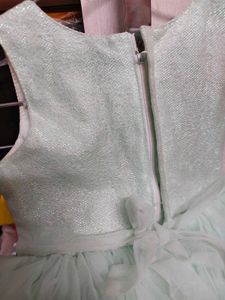 Beautiful baby frock with shrug