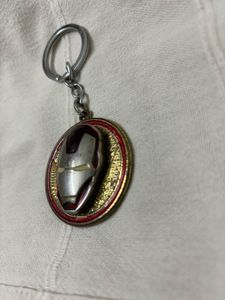 Marvels Ironman Spinning Metal Keychain
