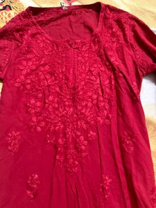 Short Chikankari Kurti❤️