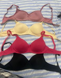 Colorful Bra Set - Four Bras