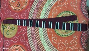 Striped Knit tie