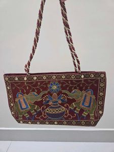 Women Traditional Embroidered Handbag