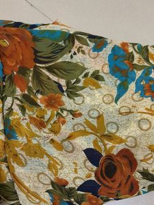 Floral Print Saree