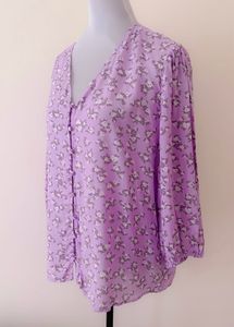 100% COTTON FLORAL TOP