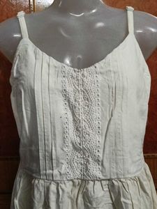 Off White Maxi Dress