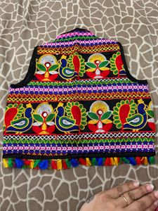 Embroidered Traditional Navratri Jacket Fr 2-3 Yrs