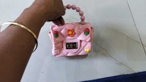 Cute Pink Mini Pouch