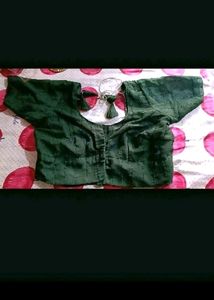 Georgatte Saree With Stitched Blouse