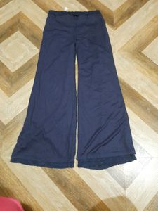 Midnight Blue Palazzo Belbottom Pants