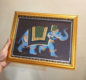 Handpainted Elephant Painting
