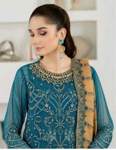 Heavy Work Unstitched Dress Material