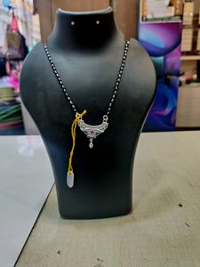 SILVER LADIES MANGALSUTRA 😍💯