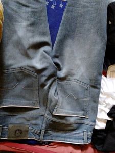 Men&#39;s Light Wash Denim Jeans