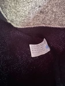 Two-Tone Zip Knit Cardigan