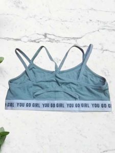 Cute Blue Sports Bra