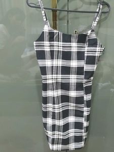 Plaid Mini Dress