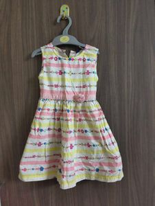 Cute cotton Girls frock for 2 to 3 yr old