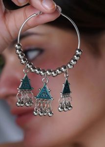 Silver Boho Earrings