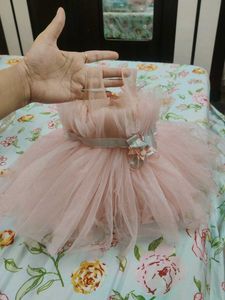 Cute Pink Tulle Dress