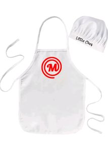 Unisex 2-24 Months Chef Apron &amp; Cap Set