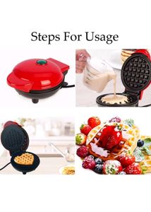 Sale 🎊 Mini Waffle Maker Machine