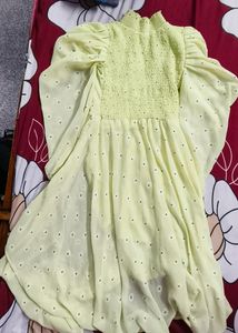 High Neck Maxi Dress