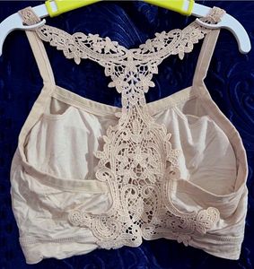 Designer Fancy Bralette With Lace Details On back