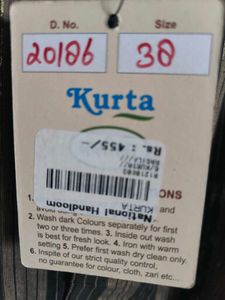 Men Ethnic Full Size 38 Kurta